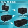Sposuit Extra Large Trunk Organizer 98L Collapsible Car Storage Trunk
