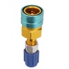 Air Conditioning Connection, R1234YF to R134A Low-Side Quick Coupling Car