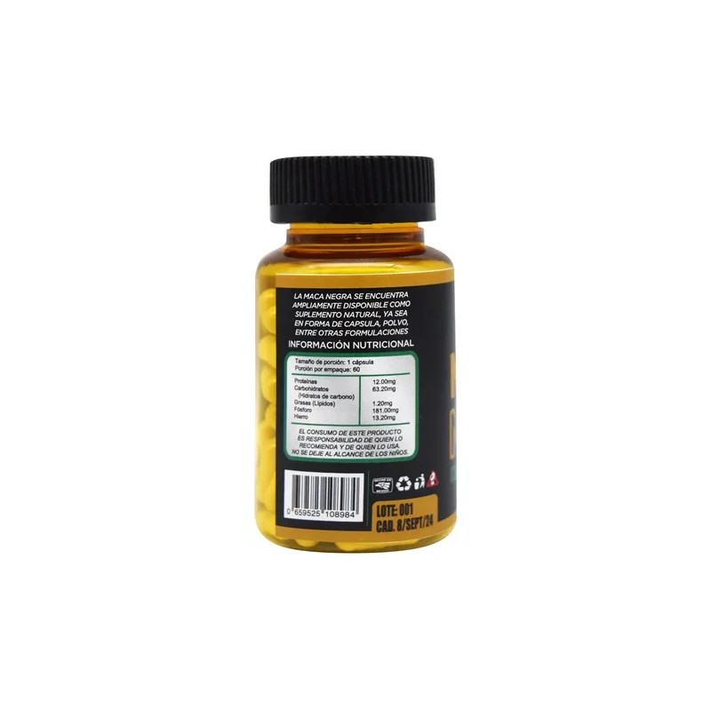 Maca Negra 90 Cap-joy Natura