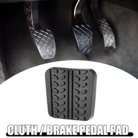 ACROPIX Anti-Slip Clutch Brake Pedal Cover Car Pedal Cover Fit for Mazda B2600 - Pack of 1 Black