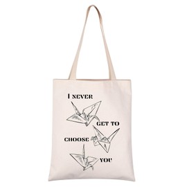 Manacled Book Inspired I Never Get To Choose You Tote Bag Manacled Merch Fanfiction Gift (Choose You tote CA)