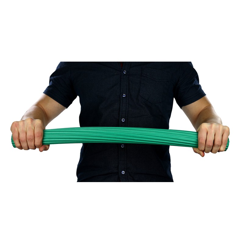 CanDo Twist-Bend-Shake Bar, 36 Inch, Green, Medium