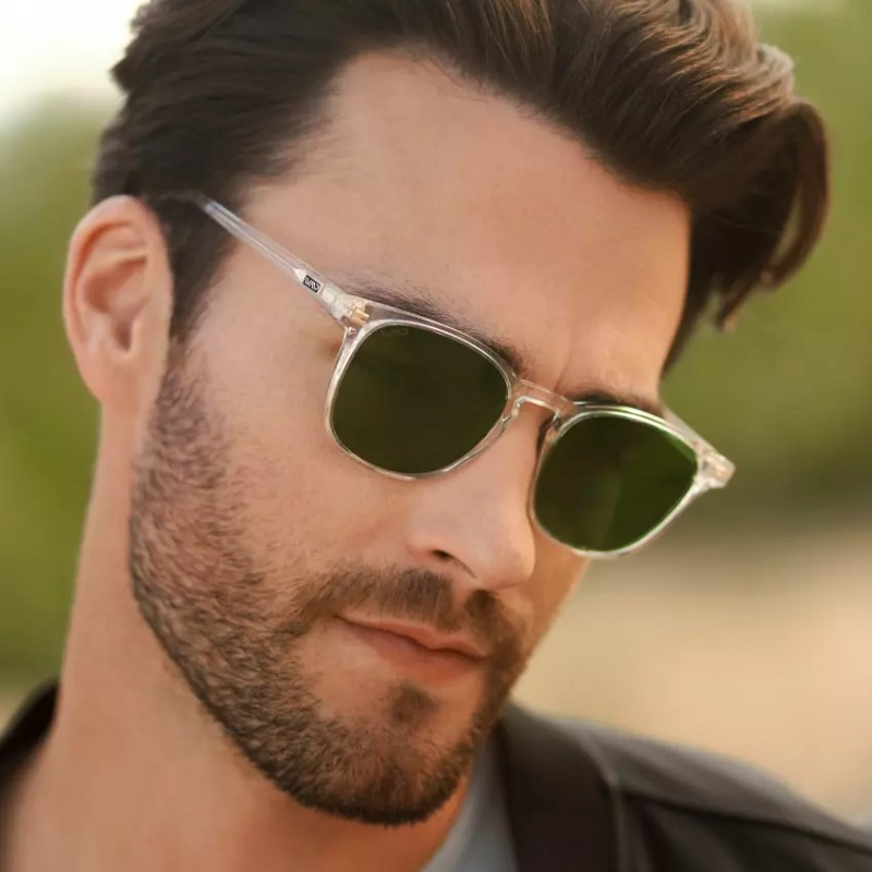 WMP Eyewear Nick | Polarized Sunglasses - Glossy Clear /