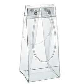 Utopia Wine & Champagne Presentation Bag Clear 10inch / 25cm - Case of 6