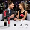 OYNUPIKR Electric Wine Opener Set, Rechargeable Electric Wine Aerator &