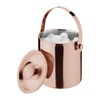 Olympia Copper Barware Ice Bucket Double Wall Lid 1L Kitchen