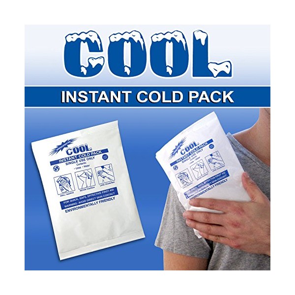 Instant Cold Pack - 5" x 6" - Pack of 24 - Made in USA