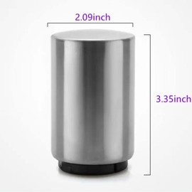 Reliable Beer Bottle Opener, Magnetic AutomaticStainless Steel Push Down Opener, No Cap CanEscape, Quick Open for Kitchen, Home Bar &Restaurant Utensils restaurant utensil:_1 pcs