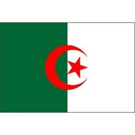 Super Tough USA Made Algeria Flag 3ft x 5ft (Only Banner) | Made of Heavyweight & Durable Nylon Material | Flag with A Perfect Canvas Heading & 2 Brass Grommets | Suitable for Both Outdoors & Indoors