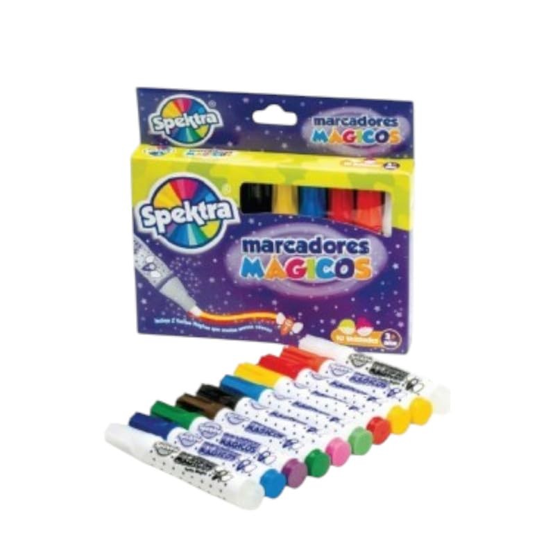 Spektra Magic Markers – Color-Changing & Washable – Set of