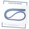 MAGICLULU 2pcs Flexible Curve Ruler Sewing Tailor Measure Tape Soft