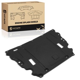 YHTAUTO Front Lower Engine Splash Shield Compatible with Ford Fusion, Lincoln MKZ 2013-2020, L4 1.5L/1.6L/2.0L/2.5L, Plastic Splash Guard Engine Case Guards