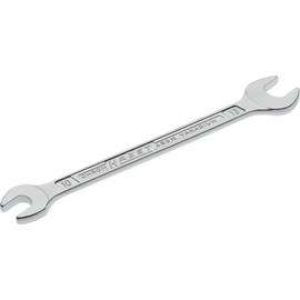 HAZET 450N-10X13 172 mm Hexagon Profile Double Open-End Wrench - Chrome-Plated