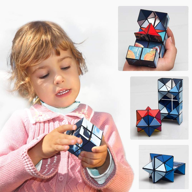 Euclidic Cube Star Cube, Magic Cube Set, Transforming Cubes, Magic