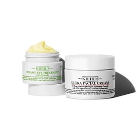 Kiehl’s – Set de Regalo de Rutina de Skincare Facial de Hidratación con Crema Hidratante Ultra Facial Cream y Crema para Contorno de Ojos Creamy Eye T