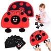 teytoy Social Emotional Learning Toy with Emotion Cards, Funny Ladybug
