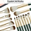 Lunhoo 14 Pcs Makeup Brush Set, Eyeshadow and Face Makeup