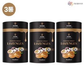 NZMA New Zealand Premium Manuka Honey Lozenges 135g x 3 / NZMA 뉴질랜드산 프리미엄 마누카꿀 로젠지 135g x 3통