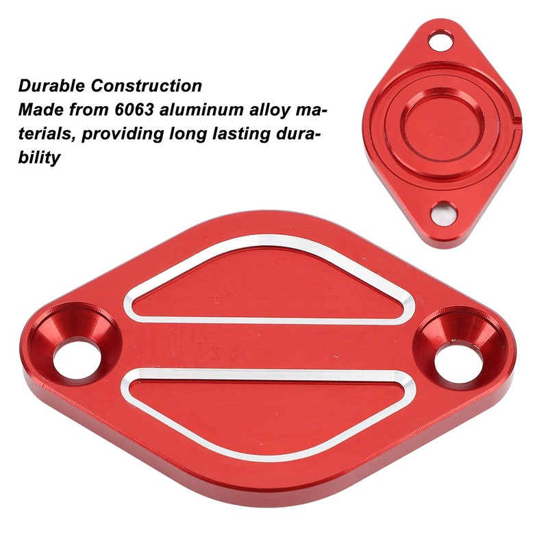 Motorcycle Oil Filter Cap Aluminum Alloy Protective Cap Cover Replacement