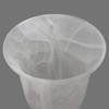 Eumyviv 3 Pack Bell Shaped Alabaster Glass Lamp Shade Replacement