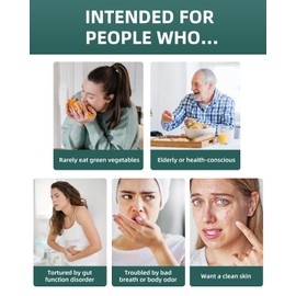 ORGMO Chlorophyll Gummies for Body Odor Sugar Free