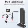 Baotkere Height Adjustable RGB GPU Stand with Temperature Display, 5V