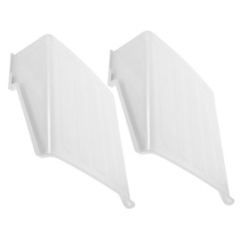 Mikikit 2 Sets Camera Rain Cover Camera Lens Protector Security Camera Cover Camera Cover Shield Outdoor Cctv Camera Top Cover Outdoor Camera Cover Outdoor Camera Protective Cover Plastic