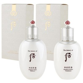 Gongjinhyangseol 더후 공진향 설 미백 2종 단품 세트 (스킨+로션) Daeho Gongjinhyang Snow Whitening 2-Piece Single Set (Skin+Lotion)