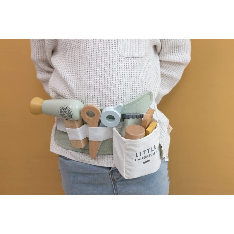 Little Dutch 7066 Wooden Hairdresser Playset