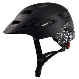 Bavilk Kids Bike Helmet,Child Youth Adjustable Multi-Sport Bicycle Cycling Scooter LED Light Detachable Visor Girls Boys