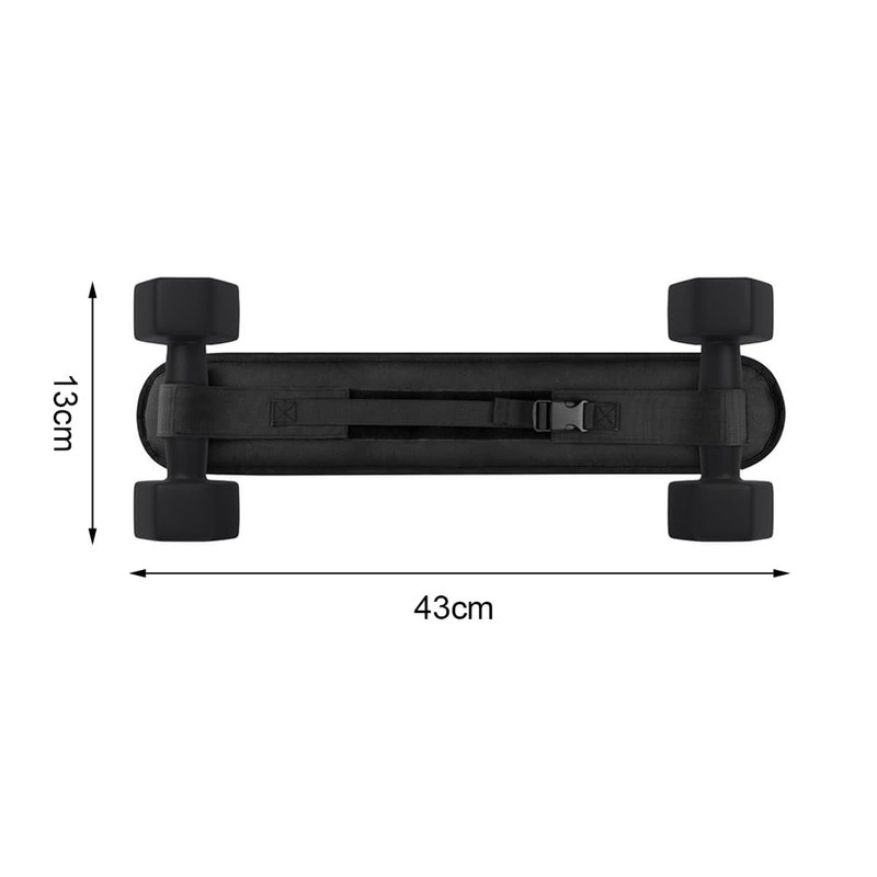 MTSDM Hip Thrust Belt, Portable Adjustable Exercise Hip Thrust Belt,