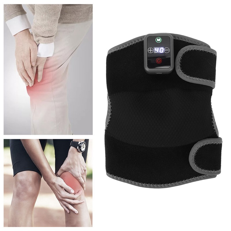 2 in 1 Heated Knee Brace Wrap Hot Compress Reduce