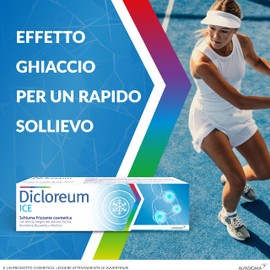 Dicloreum Ice 150ml Cosmetic Foam for Bruises, Muscle Fatigue and Mild Trauma with Arnica, Devil's Claw, Escina, Bromelina, Boswellia and Menthol