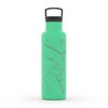 Well Told Engraved Seattle Washington Map Insulated Water Bottle, Etched
