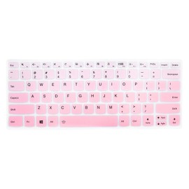 HRH Silicone Keyboard Cover for Lenovo Yoga 720 720s 730 13.3, 15.6,for Yoga C940 C740 C930 13.9",for Lenovo Flex 15/Flex 14,for Lenovo Ideapad 720s 13 Skin Protector,for xiaoxin C7000-Mint Pink