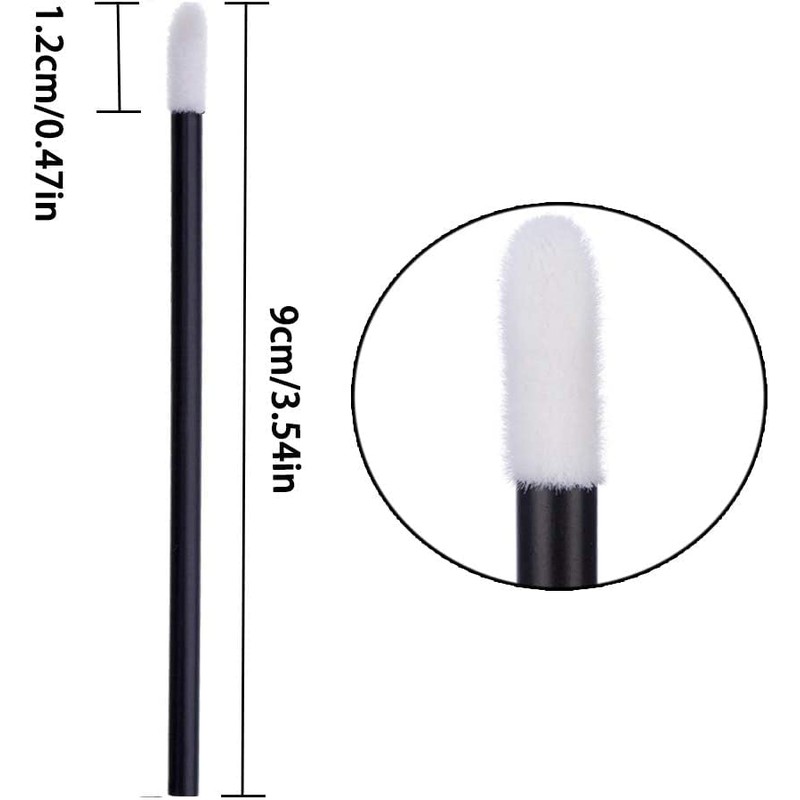 Set of 200 Disposable Lip Brushes, BetterJonny Portable Lip Brush