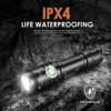UniqueFire Rechargeable Mini Flashlights High Lumens, 2500 Lumens Super Bright