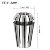 sourcing map ER11 6mm Spring Collet Chuck for CNC Engraving