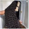 13x6 HD Transparent Lace Deep Wave Frontal Wig 40 Inch