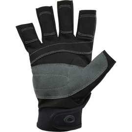 Typhoon Junior Colwyn Half Finger Sailing Gloves - Black 310261 L