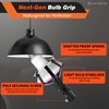 LOVEETA® Gen2 12Ft [18Ft Reach] Extendable Light Bulb Changer Pole
