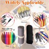 SEPWGUMD Premium Quality Pencil Case - Brush Bag and Rolling