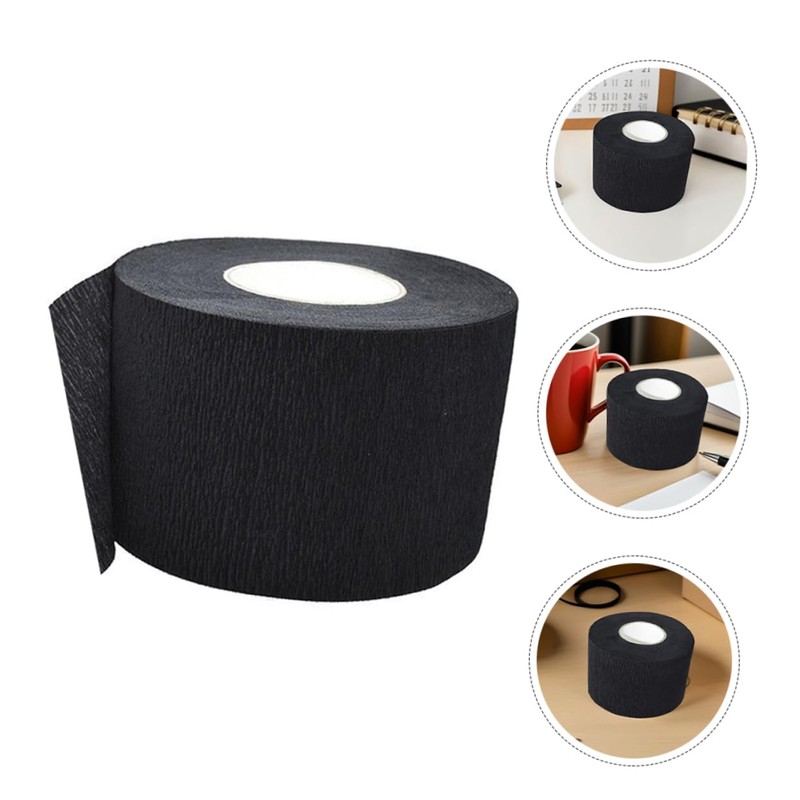 FRCOLOR 5pcs Disposable Barber Neck Strips Stretchy Neck Paper Wraps