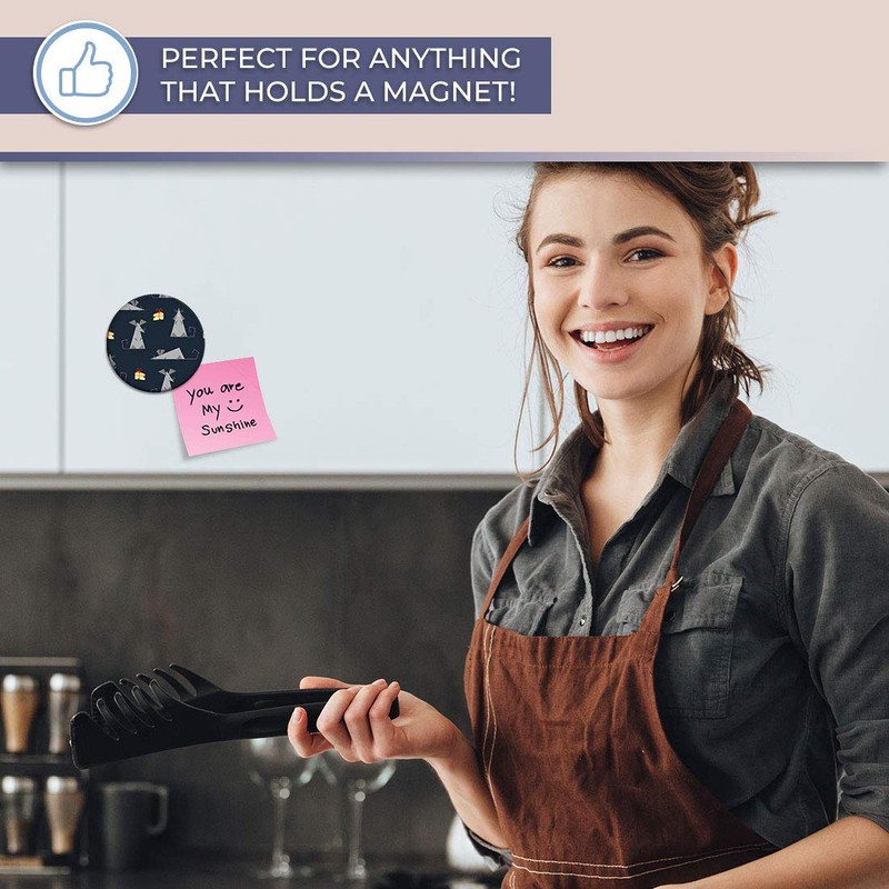 Destination Vinyl ltd Magnet for Refrigerator, Fridge - Cute Mouse