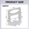 Lvjkes Pack of 200 Tile Levelling System, Pull Tabs 3