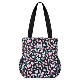 HAWEE Women Tote Bag with Zip Lightweight Ladies Shoulder Bag Large Capacity Casual Shopping Bag Waterproof Top Handle Handbag for Girls for Travel Work School Daily Life Gym Camping Beach