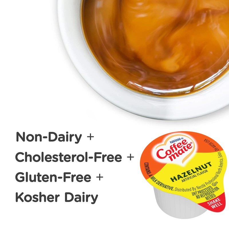Coffee Mate Nestle Coffee mate Hazelnut Liquid Creamer Singles 50