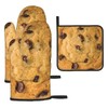 Chocolate Cookie Print Baking Mitts, Oven Mitts and Pot Holders