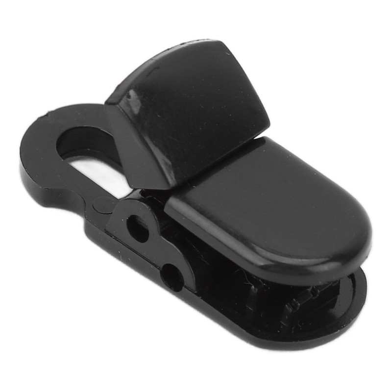 20Pcs Hearing Aid Lanyard Clip Good Fixation Multifunctional Odorless Black