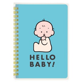 Gakken Staefl Ono Taro Ring Notebook, B6, HB Blue, D08040